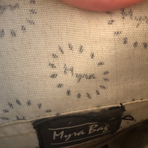 Cottagecore Earthtone Country Cross Shoulder Leather Myra Bag - Picture 6 of 7